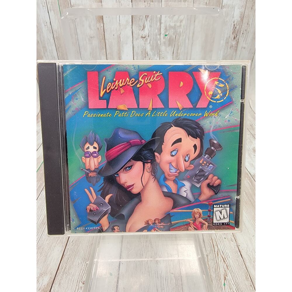 Leisure Suit Larry 5: Passionate Patti Does A Little Undercover Work PC CD